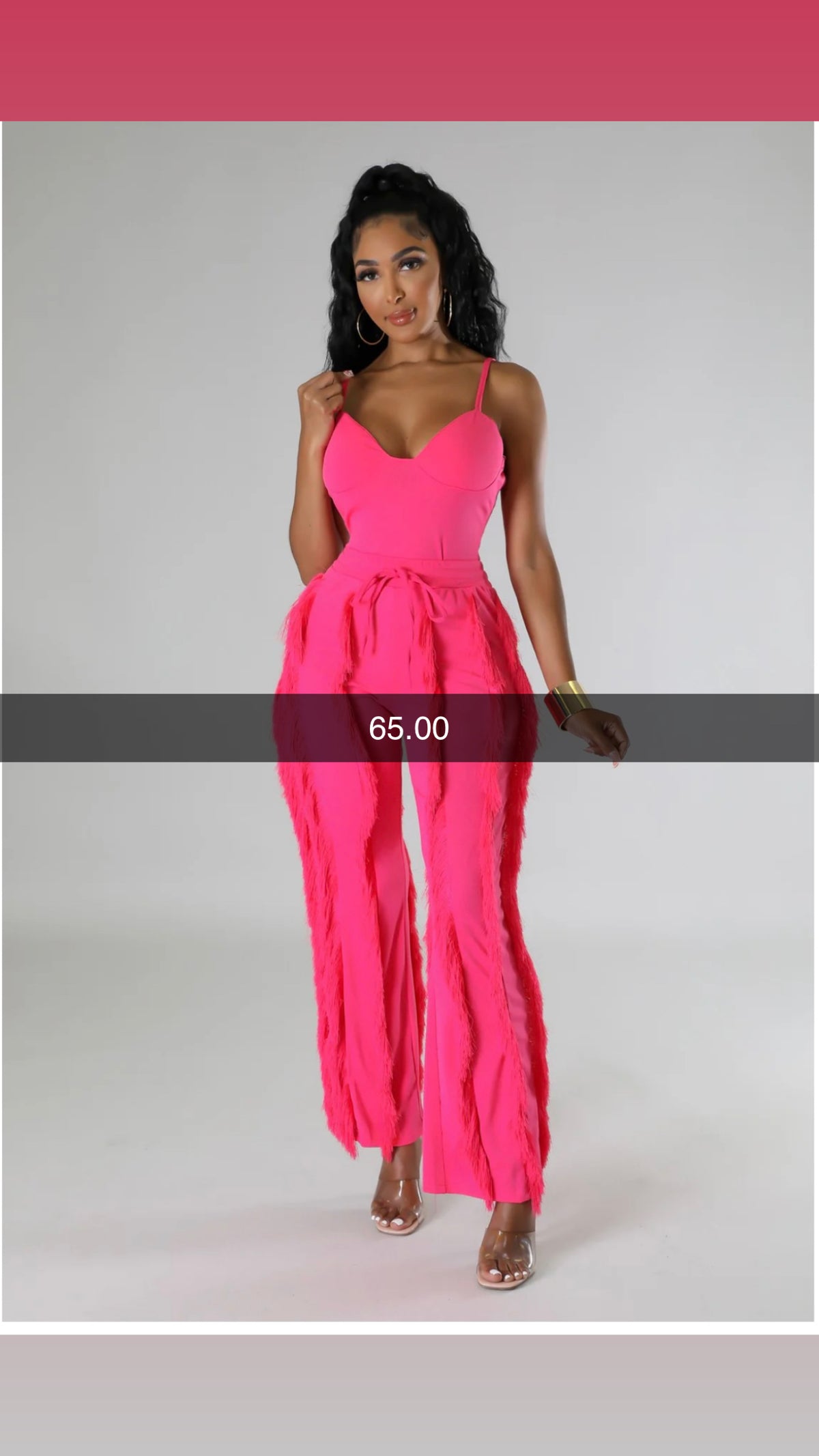 Two piece pants set