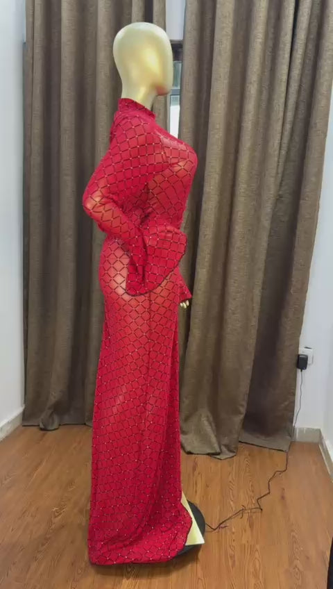 mesh dress